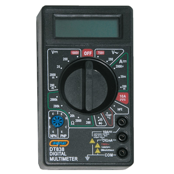 Мультиметр DT 838 Энергия, 100 шт - Электрика, НВА - Измерительный инструмент - Мультимеры - Магазин электроприборов Точка Фокуса